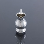 George II style sterling silver sparrow-beak cream jug
