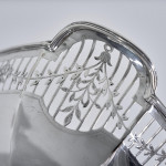 Edwardian-era antique pierced sterling silver bowl