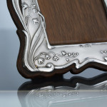 Art Nouveau sterling silver photograph frame