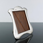 Edwardian sterling silver portrait photograph frame
