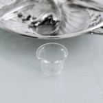 Victorian naturalistic sterling silver inkstand