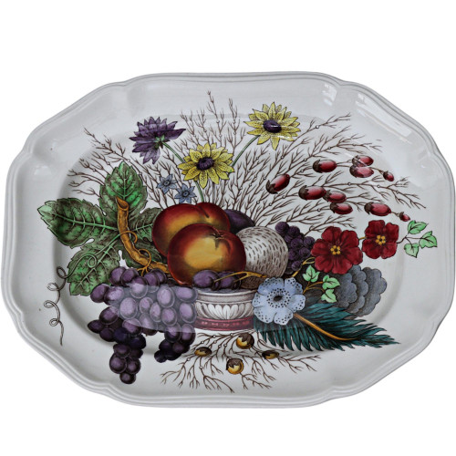 Copeland Spode Reynolds pattern meat plate