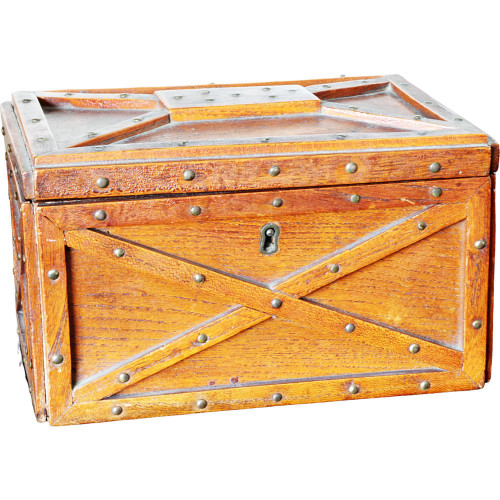 Interesting Oak box