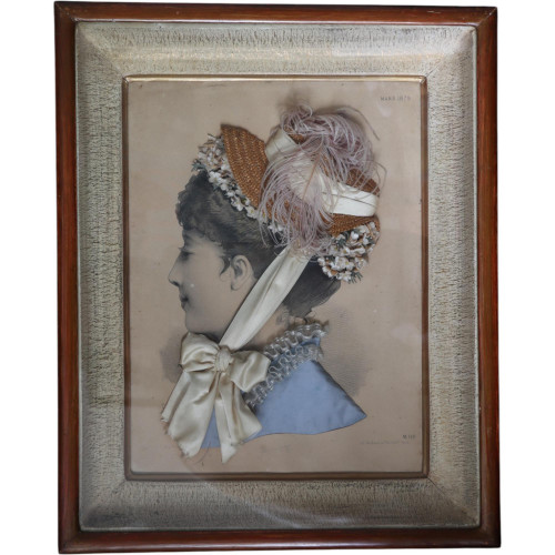 19th th century French Fashion print