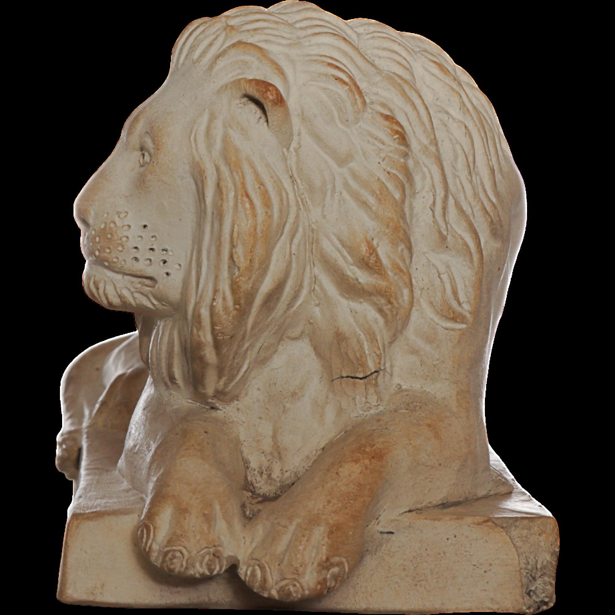 Grand Tour terracotta Lion