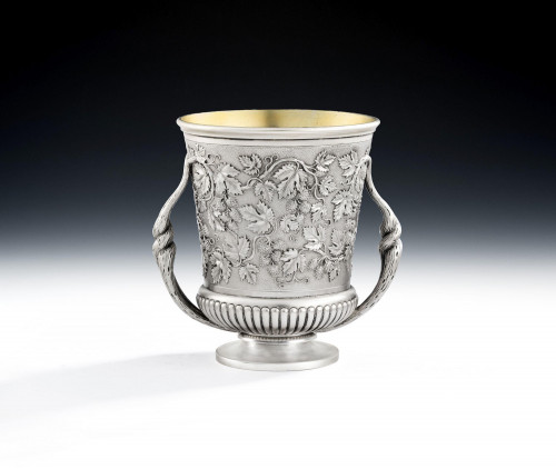 PAUL STORR.  An important George III Wine/Beer Cup made in London in 1819 by Paul Storr.