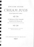 An important & extremely rare George I Cream Jug made in London in 1725 by John Eckfourd Jr II