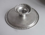 A very important pair of William & Mary Footed Salvers made in London in 1690, Maker's mark of TA with a pellet between