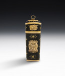 An important & beautiful George II Gold mounted Etui made in London circa 1745.