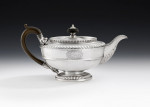 Paul Storr.  An extremely fine & unusual George III Teapot made in London in 1810 by Paul Storr.