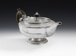 Paul Storr.  An extremely fine & unusual George III Teapot made in London in 1810 by Paul Storr.