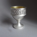 The Royal Silversmith Philip Rundell.  An exceptionally fine & Rare George III Egg Cruet made in London in 1819 by Philip Rundell.
