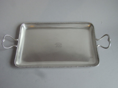 A very rare George III Bacon/Asparagus Dish made in London in 1774 by Burrage Davenport.
