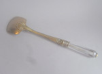 An important pair of William IV silver gilt and rock crystal Serving Spades made in London in 1833 by William Chawner.