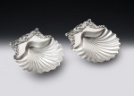 An extremely fine & unusual pair of George IV Butter Shells made inLondon in 1823 by Emes & Barnard.
