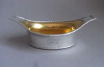 A rare pair of George III "Double Duty" Salt Cellars made in Sheffield in 1797 by Thomas Watson & Company.