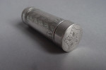 WILLIAM & MARY.  A very rare tubular Nutmeg Grater made in London circa 1690-1695 by Thomas Kedder.