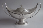 The Hooton Pagnell Tureens.  An exceptional pair of George III Neo Classical Sauce Tureens and Covers made in London in 1785 by James Young.