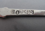 Robert Gray & Sons of Glasgow.  A very rare George IV Campaign Cheese Scoop made in Glasgow in 1825 by Robert Gray & Sons.
