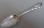 A rare set of six early George III Cast Teaspoons made in London circa 1765 by Thomas & William Chawner.
