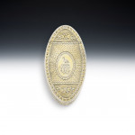 A very rare & beautiful George III PARCEL GILT POCKET SNUFF BOX MADE IN LONDON CIRCA 1780 BY PETER CARTER.