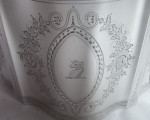 A very fine Serpentine Shaped Teapot made in London in 1787 by Hester Bateman