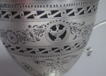 A very rare George III Neo Classical uen Mustard Pot made in London in 1782 by Robert Hennell.