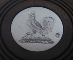 PAUL STORR. An important pair of George III Magnum Wine Coasters made in London in 1815 by Paul Storr.