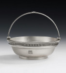 John Bridge.  A rare pair of George IV Strawberry Baskets made in London in 1824 by John Bridge.