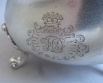 A very rare George IV Sauceboat Argyle made in London in 1828 by Robert Hennell II.