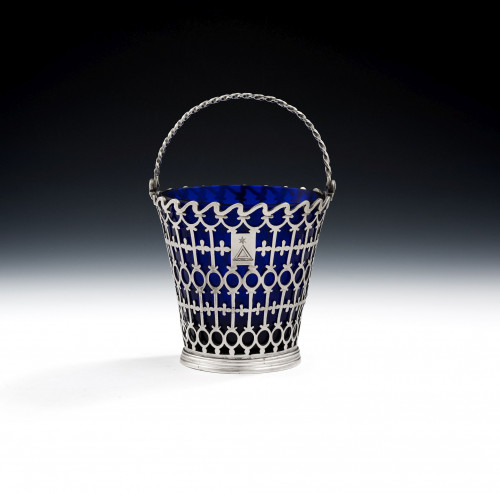 An unusual George III Cream Pail made in London in 1772 by Christopher Makemead.