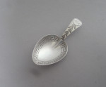 A very pretty George III "Heart" Caddy Spoon made in Birmingham in 1808 by Joseph Taylor.