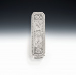 An extremely fine George III Toothpick Box made in Birmingham in 1812 by Samuel Pemberton.