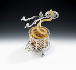 A very unusual early George III Wax Jack made in London in 1763 by Samuel Herbert & Company.