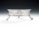 The Littlecote House Dish Ring.  An important George II Dish Ring made in London in 1738 by William Lukin.