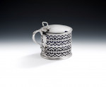 An unusual George III Mustard Pot made in London in 1776 by Robert Hennell I.