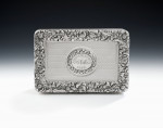 An exceptional George IV Table Snuff Box made in London in 1822 by John Linnit