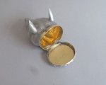 An extremely rare George IV Fox Head Snuff Box Snuff Box made in Birmingham in 1835 by Joseph Willmore.
