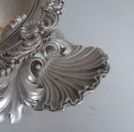 THE SWALLOWFIELD PARK SOUFFLE DISH & LINER.  MADE IN LONDON IN 1841 BY THE BARNARDS.