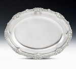 PAUL STORR.  A very fine pair of George III Serving Dishes made in London in 1810 by Paul Storr.