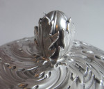 A very fine William & Mary Porringer and Cover made in London in 1690 by John Cruttall.