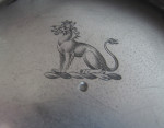 A very fine William & Mary Porringer and Cover made in London in 1690 by John Cruttall.
