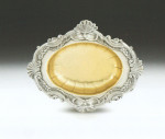 The Powerscourt Salt Cellars.  A very fine set of four George II CAST sALT cELLARS MADE IN London in 1738 by David Hennell I,
