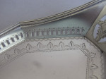 DUBLIN.  A George III Snuffer Tray made in Dublin in 1802 by John Stoyte.