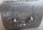 An extremely rare James II Spice Casket made circa 1685, maker's mark of SI with a star below.
