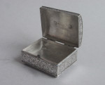 An extremely rare James II Spice Casket made circa 1685, maker's mark of SI with a star below.