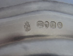 THE GAINSBOROUGH DINNER PLATES.  A VERY FINE SET OF TWELVE DINNER PLATES MADE IN LONDON IN 1839 BY THE ROYAL SILVERSMITHS JOHN MORTIMER & JOHN SAMUEL HUNT.