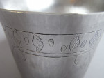 CHARLES II.  A very fine Drinking Beaker made in London in 1671, Maker's mark of GW within a shield, with two pellets and a crescent below, for George Watkins.