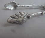 A very fine pair of cast Naturalistic Sugar Nips made in London in 1838 by Theobalds & Atkinson