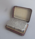 Nathaniel Mills.  A very fine cased Snuff Box made in Birmingham in 1839 by Nathaniel Mills.
